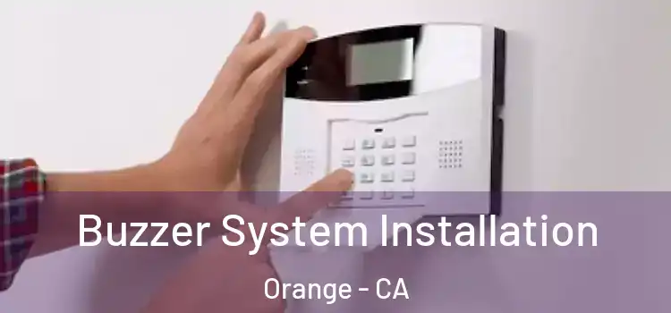  Buzzer System Installation Orange - CA