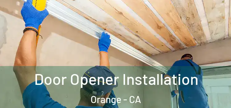  Door Opener Installation Orange - CA