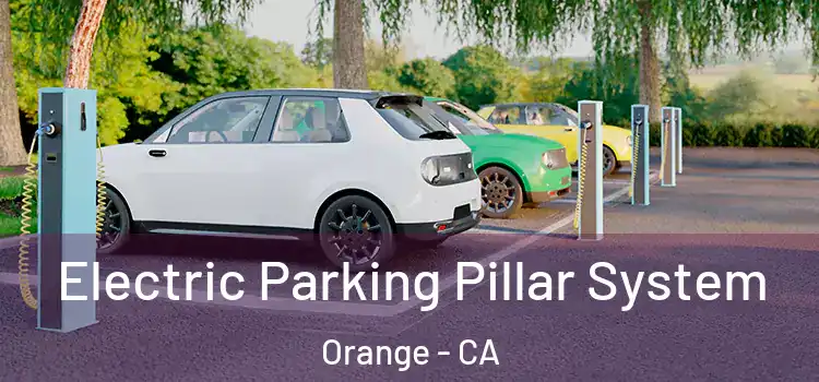  Electric Parking Pillar System Orange - CA