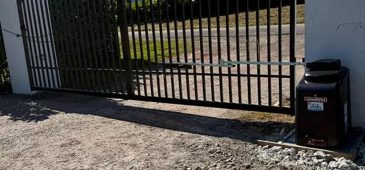 Solar Swing Gate Opener Orange