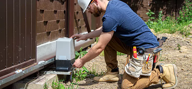 Electric Driveway Gate Installation Orange