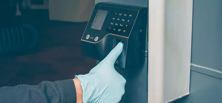 Residential Fingerprint Locks Orange