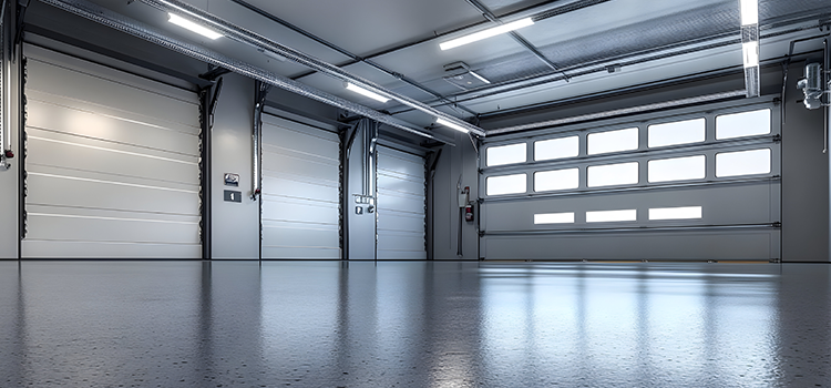 Sectional Industrial Doors Orange