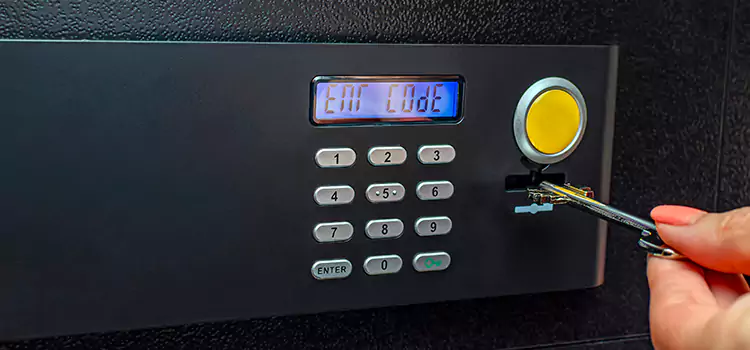 Electronic Keypad Deadbolt Installation Orange