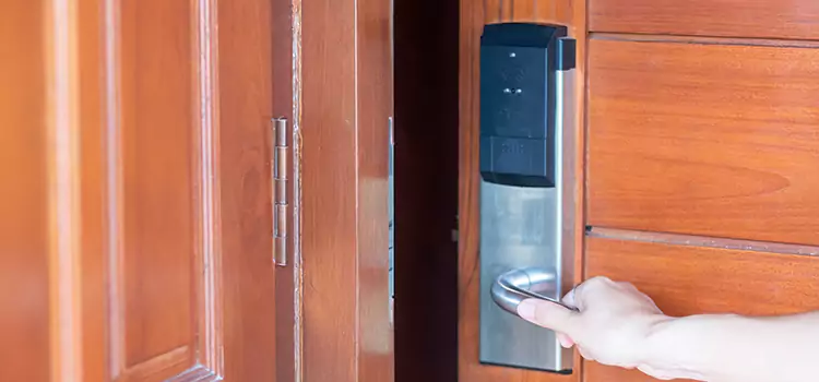 Commercial Keyless Entry Locks Orange