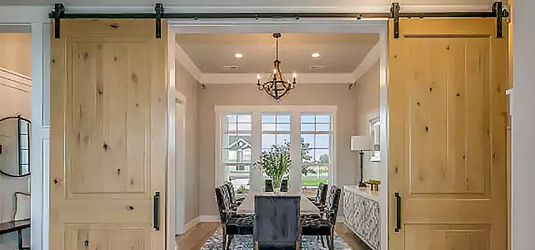 Barn Door Assembly Orange