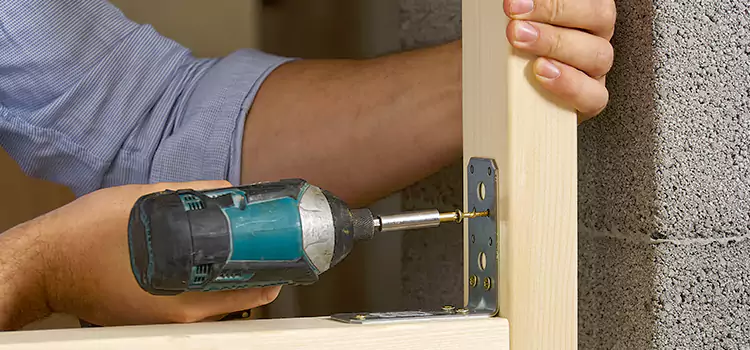 Jimmy Proof Deadbolt Repair Orange