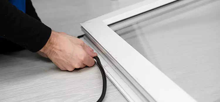 Commercial Door Weather Stripping Orange