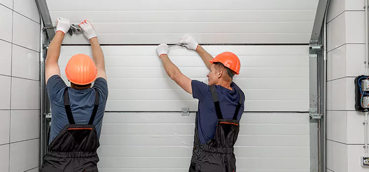 16x7 Garage Door Replacement Panels Orange