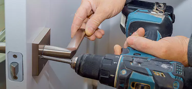 Security Door Lock Installation Orange