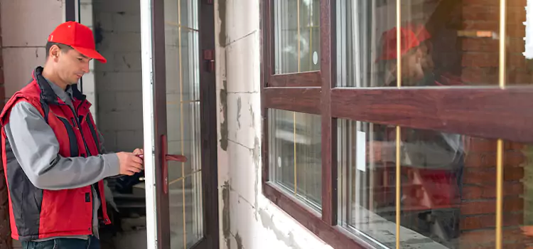 Sliding Door Lock Repair Orange