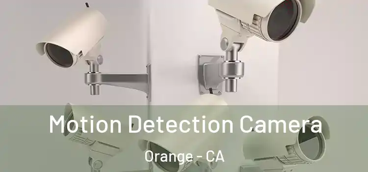  Motion Detection Camera Orange - CA