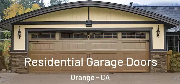  Residential Garage Doors Orange - CA
