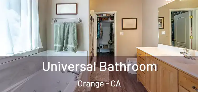  Universal Bathroom Orange - CA